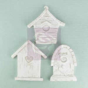 Shabby Chic Resin Treasures Bird Homes